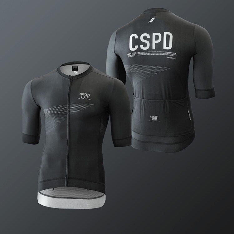 CSPD CONCEPT TỐC ĐỘ Áo Đi Xe Đạp Areo Fit Race Cut 3 Túi Lưng Full Zip Nhiều Màu
