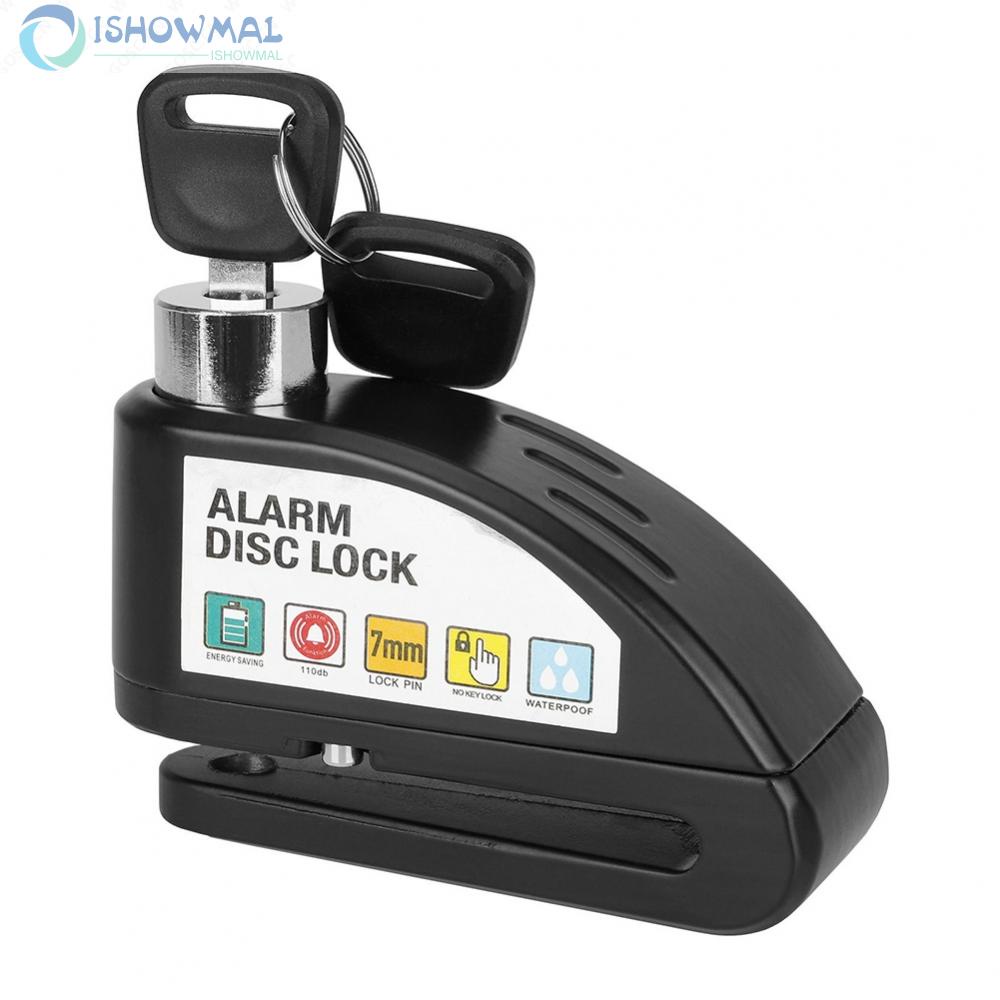 Ổ Khóa Phanh Đĩa Cảm Ứng Âm Thanh Lớn Chống Trộm Cho Xe Máy