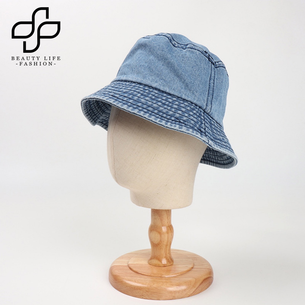 Nón Tai Bèo Denim Chống Nắng Siêu Nhẹ Có Túi Thời Trang Cho Cuộc Sống Hàng Ngày