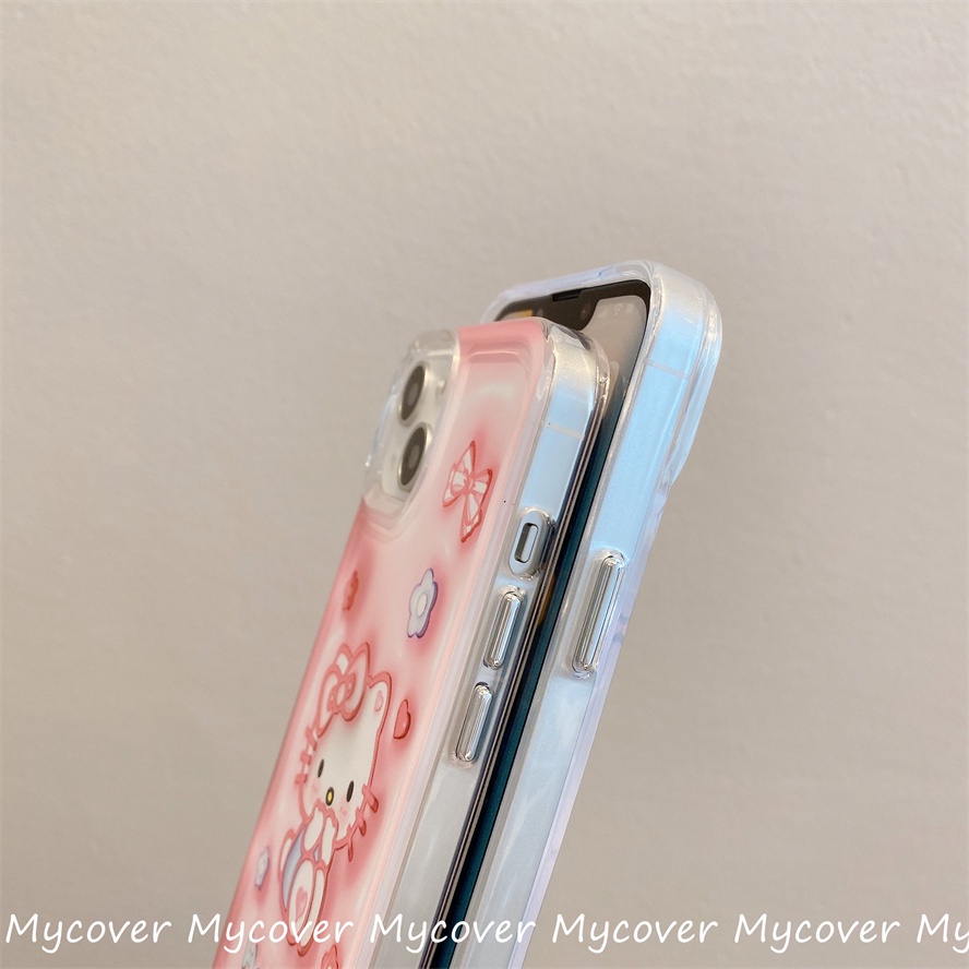 Ốp Điện Thoại Mềm Chống Sốc In Hình Mèo 3D Cho iPhone 14 13 12 11 Pro Max SE2020 X Xr Xs Max 8 7 Plus