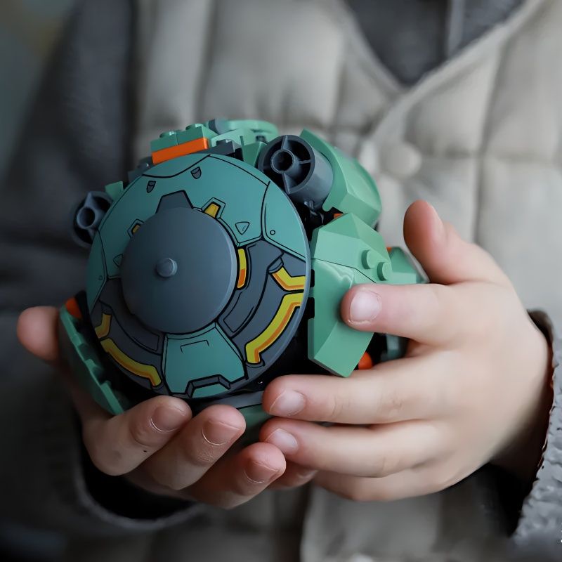 Mô Hình Đồ Chơi Lắp Ráp Lego Máy Móc Bóng Áo Giáp Overwatch Bé Trai Và g