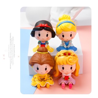 Bộ Búp Bê Công Chúa Disney 6cm