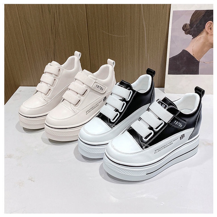 Giày Thể Thao Đế Dày Tăng Chiều Cao Phong Cách Mới Hợp Thời Trang Mùa Hè Cho Nữ