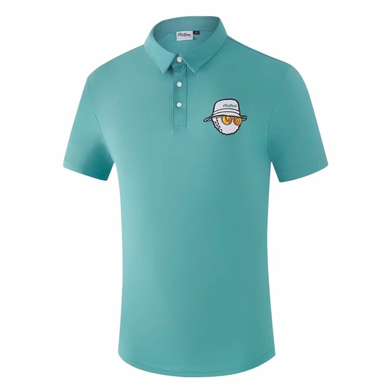 Malbon Áo Thun Thể Thao Đánh golf Ngắn Tay In Họa Tiết Cá Tính Cho Nam