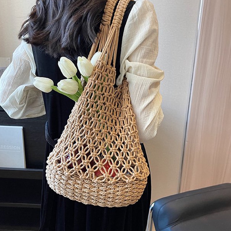 Túi Đeo Vai Bằng Vải Dệt Thời Trang Độc Đáo Dễ Phối Đồ Cho Nữ