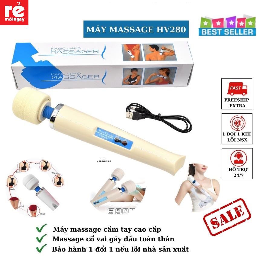 Máy massage cơ bắp 10 chế độ HV280 mạnh chống đau mỏi cơ cao cấp (Chính hãng) (Chọn mẫu mã)