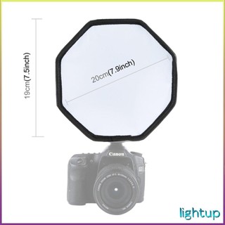 Universal Softbox 20Cm Oc Style Soft Flash Light Diffuser có thể gập lại [K/23]