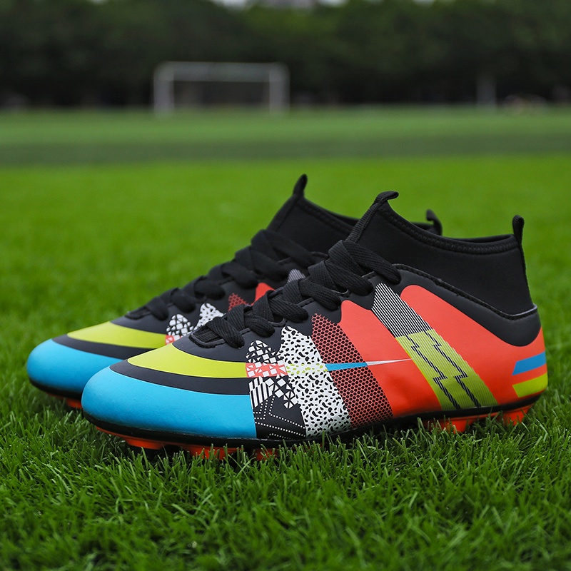 Giày Bóng Đá Đinh Dài Chống Trượt w5iw5 Dành Cho Trẻ Em Và Người Lớn FG / TF