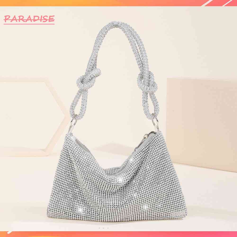 Ví Dự Tiệc Đính Đá Kim Cương Giả Lấp Lánh 10.2x6.3in