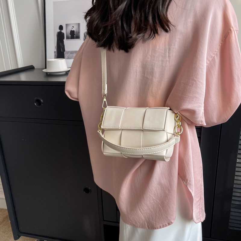 Túi Xách Đeo Vai Vải Dệt Nhỏ Nhắn Thời Trang Cao Cấp Dành Cho Nữ