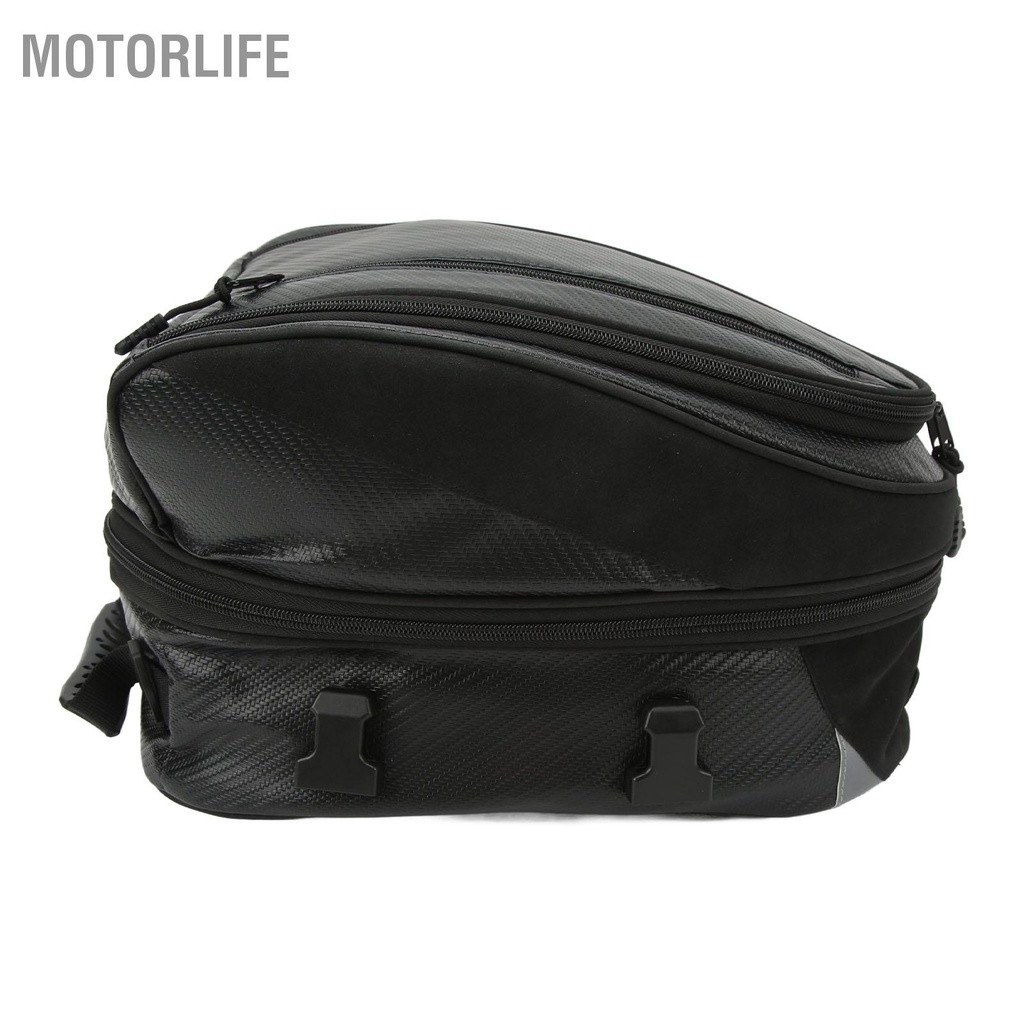 Đuôi Xe Máy Túi PU Chống Thấm Nước Dung Tích 10L Ba Lô Ghế Sau Yên Hành Lý Đa Năng Phù Hợp Đi Thiết Bị