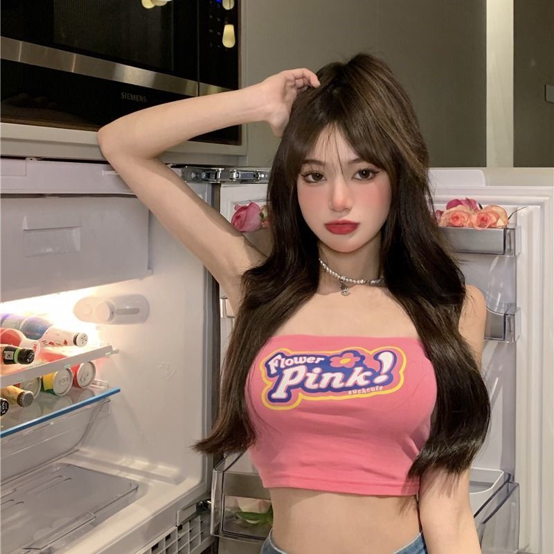Áo Ống Croptop Dáng Ôm Không Dây Chống Rơi Phong Cách Thời Trang Mới 2022