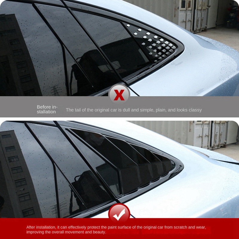 Viền Dán Cửa Sổ Sau Xe Hơi Họa Tiết Sợi carbon Cho byd seal 2022