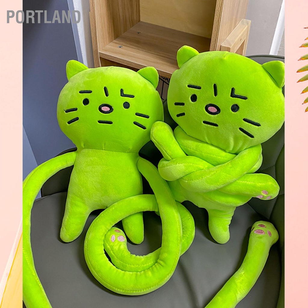 Túi Đeo Chéo Hình Thú Nhồi Bông Hoạt Hình Dễ Thương,  Đeo Vai Hoạt Hình Cánh Tay Dài Anxiety Kitty