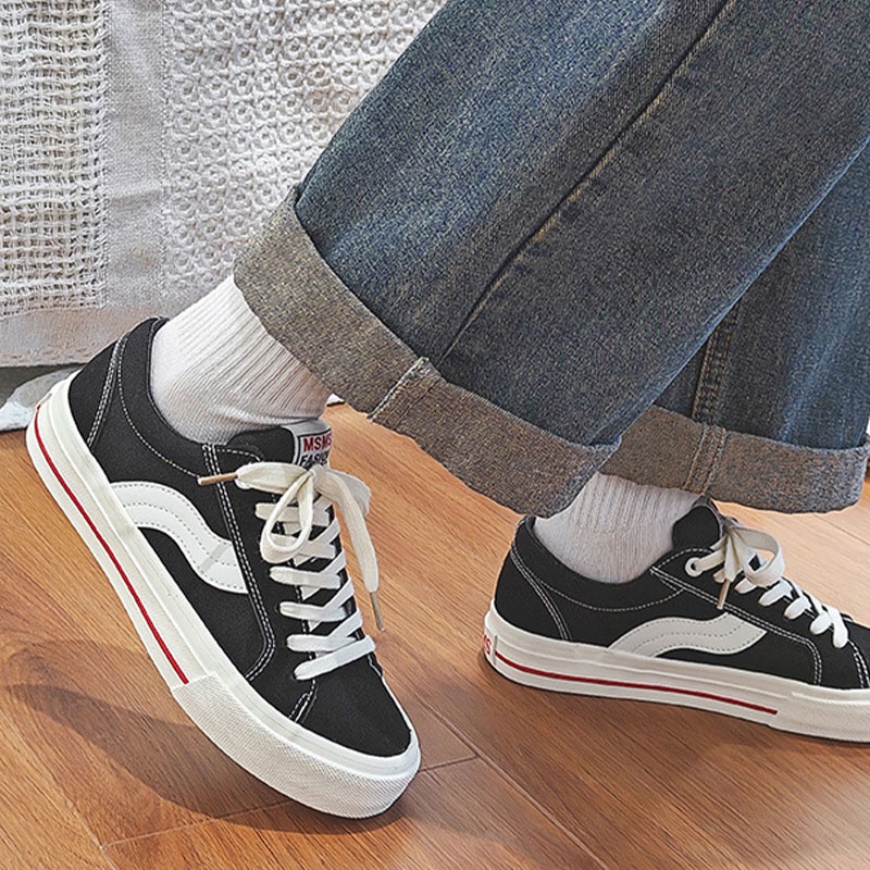 Giày Thể Thao Vải Bạt Thời Trang Hàn Cho Nữ