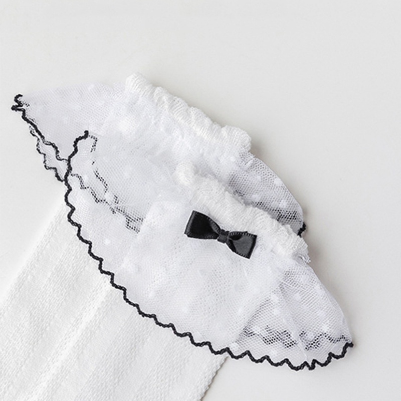 Vớ Cotton Phối Nơ Dễ Thương Cho Bé Gái BOBORA