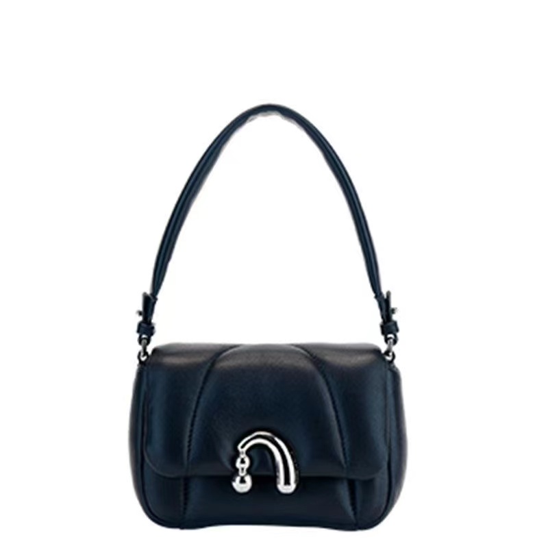 Túi Xách Đeo Vai / Đeo Dưới Cánh Tay Họa Tiết Hoa Cuộn Tròn Cao Cấp Dễ Phối Đồ