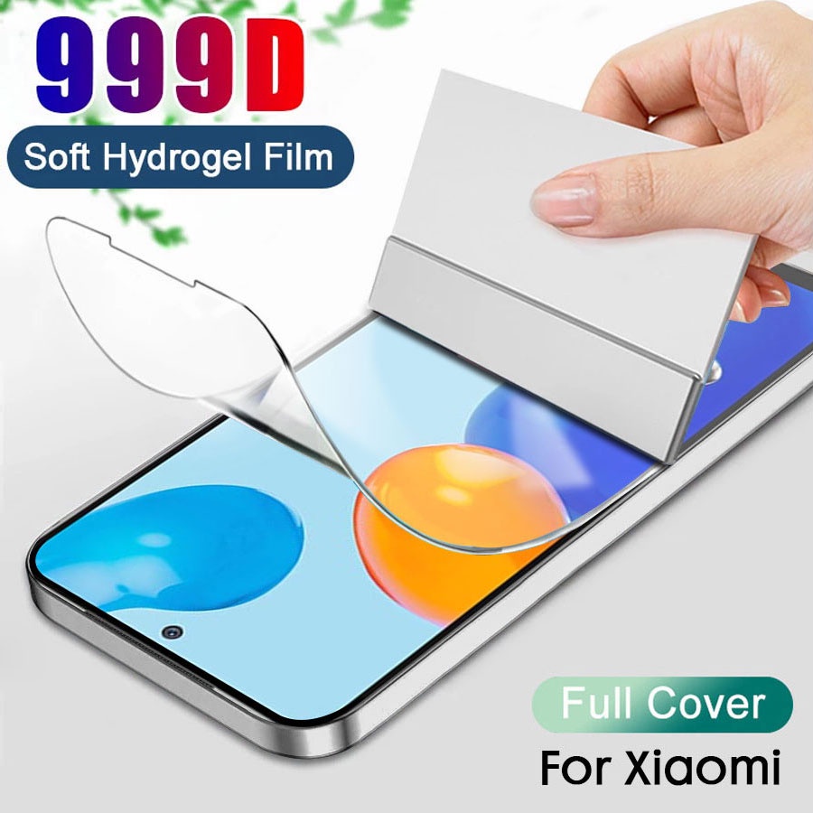 Phim Hydrogel Mềm Cho Xiaomi Mi 13 12 11 Lite 12T 11T 10T 9T Pro Poco F5 X5 X4 Pro F3 F4 GT X3 NFC M5 M4 M3 M5s Dụng Cụ Bảo Vệ An Toàn Khi Sử Dụng
