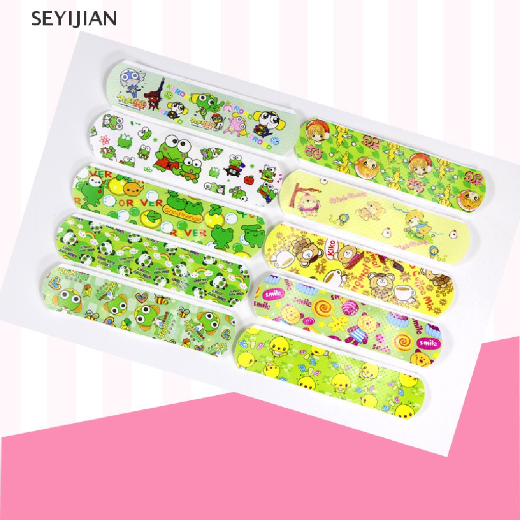 Sey Set 120 Băng Cá Nhân Chống Thấm Nước Thoáng Khí Họa Tiết Hoạt Hình