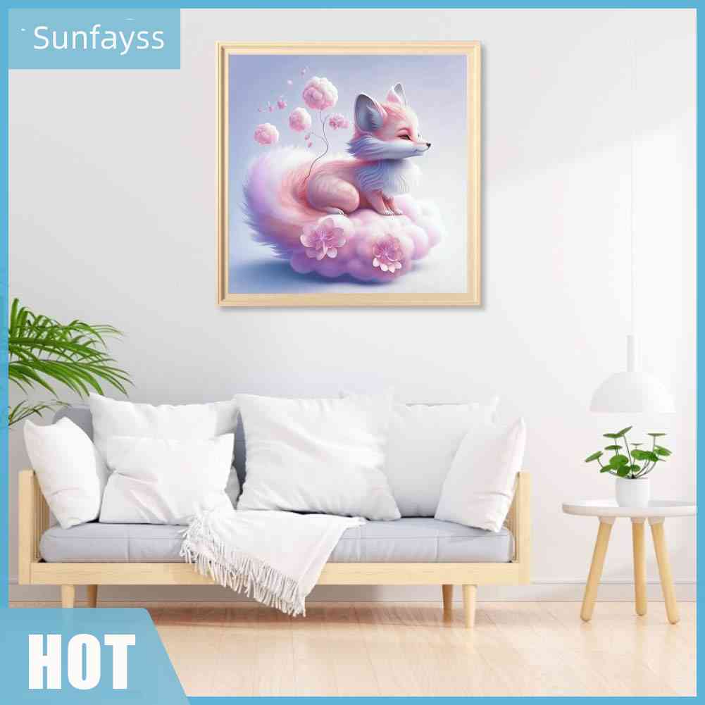Tranh Đính Đá Kim Cương Toàn Bộ 5D DIY Hình Vẽ Cáo