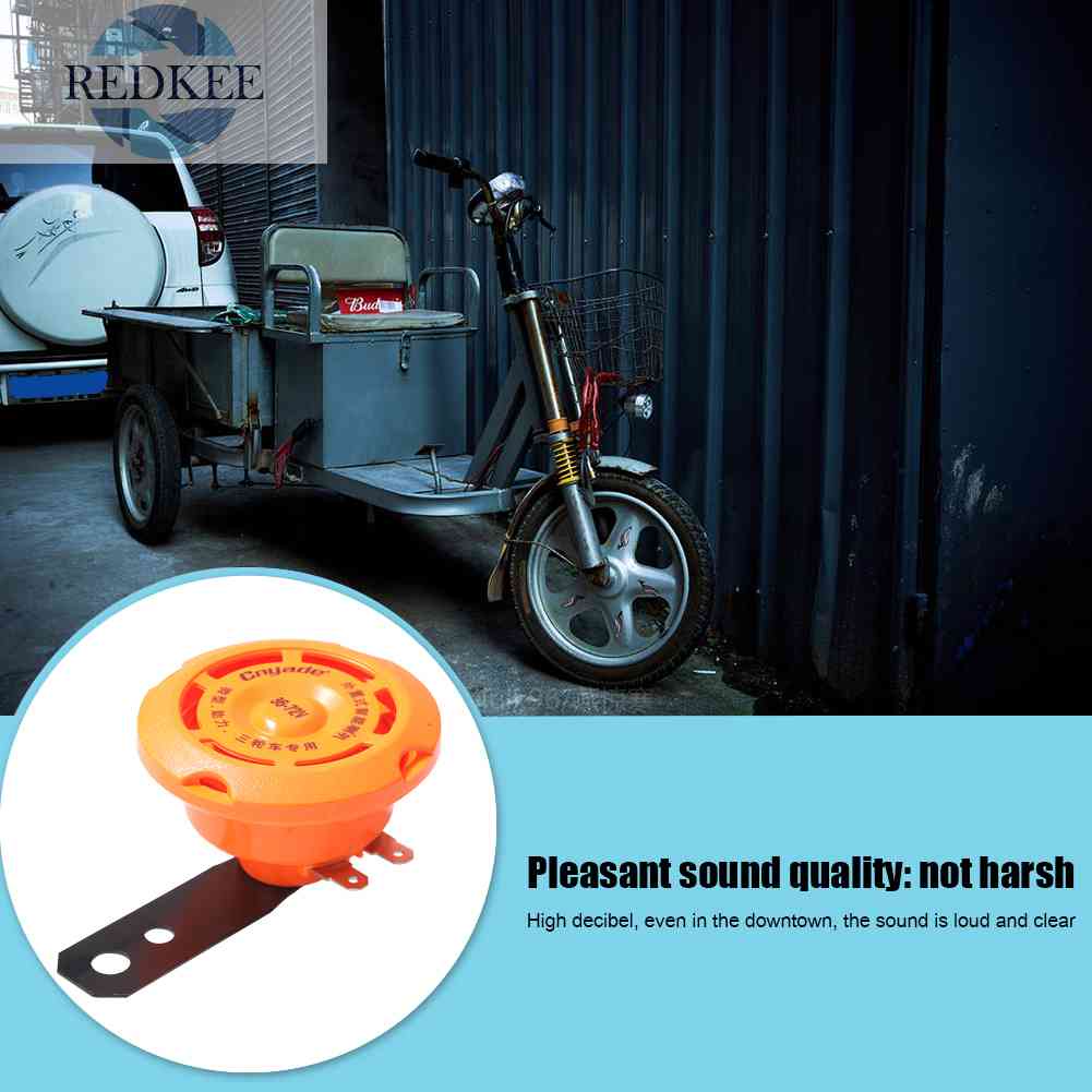 Còi Điện 36v / 48v / 60v Không Thấm Nước Chuyên Dụng Cho Xe Máy