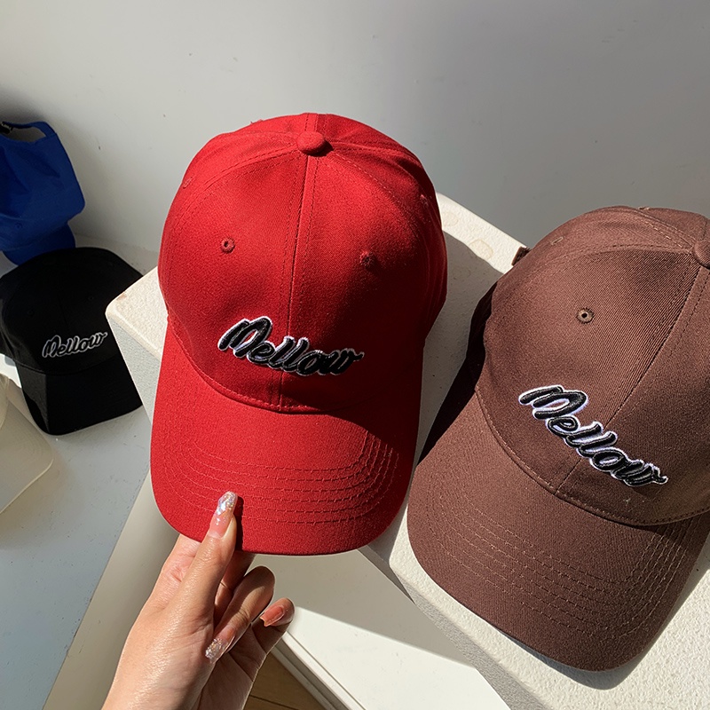 Mũ Lưỡi Trai Thêu Chữ Phong Cách Hàn Quốc Cá Tính Cho Nữ