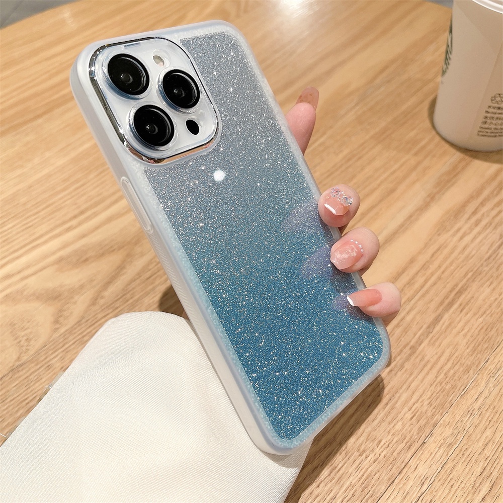 Ốp Điện Thoại Silicon TPU Mềm Chống Sốc Màu Gradient Cho IPhone 14 13 12 11 Pro Max 7plus XS Max 14 Promax 11 12 13 14 Pro Max XS 7P 8P