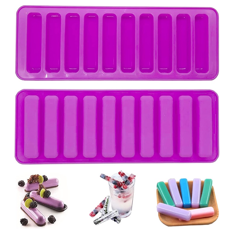Set 10 Khuôn Làm Đá Viên Bi Đeo Ngón Tay Chịu Nhiệt Độ Cao JP6
