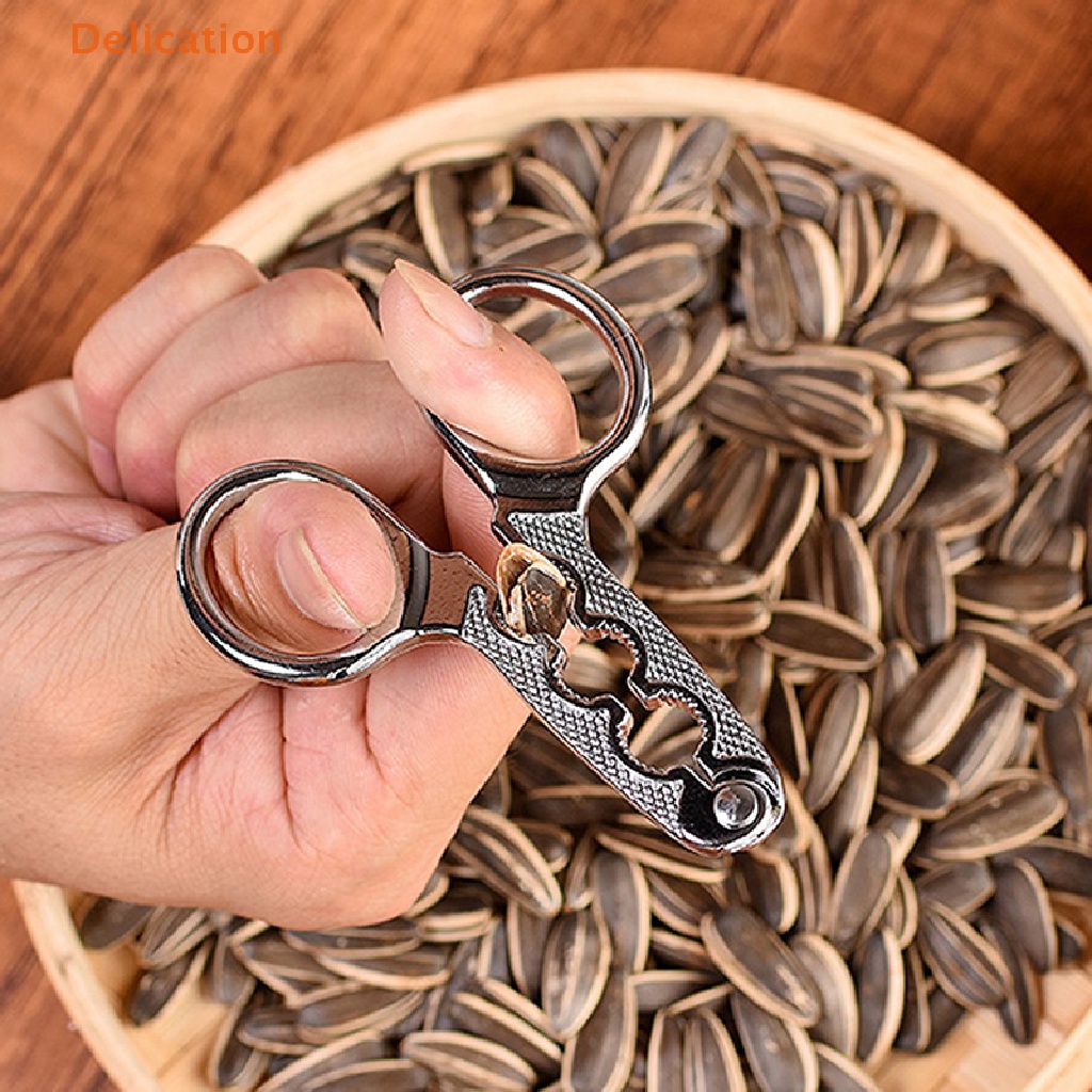 Kìm Cắt Hạt Dưa Hấu Bằng Thép Không Gỉ Tách Vỏ Quả Óc Chó