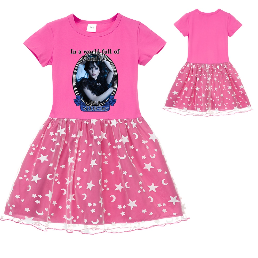 Đầm Ngắn Tay Thiết Kế Dễ Thương Cho Mẹ Và Bé