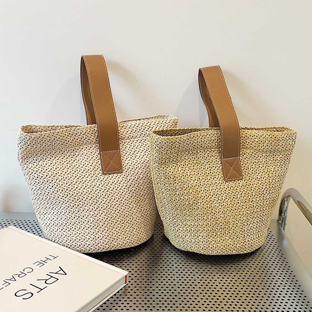 Túi xách đan rơm thời trang cho nữ