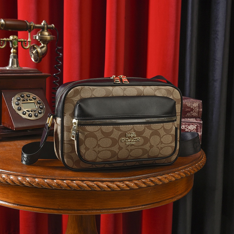 Túi đeo Chéo Nam Nữ Coach Da Đeo Vai Chất Lượng Tốt đi Du Lịch Thời Trang