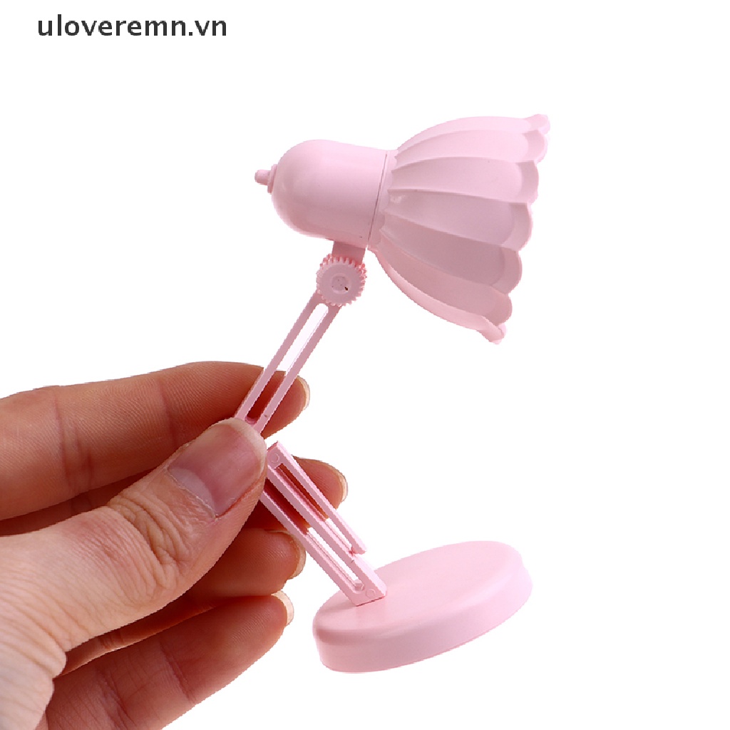 1 Mô Hình Đèn Bàn Có Công Tắc Bật / Tắt Tỉ Lệ 1 / 6 1 / 12 Trang Trí Nhà Búp Bê