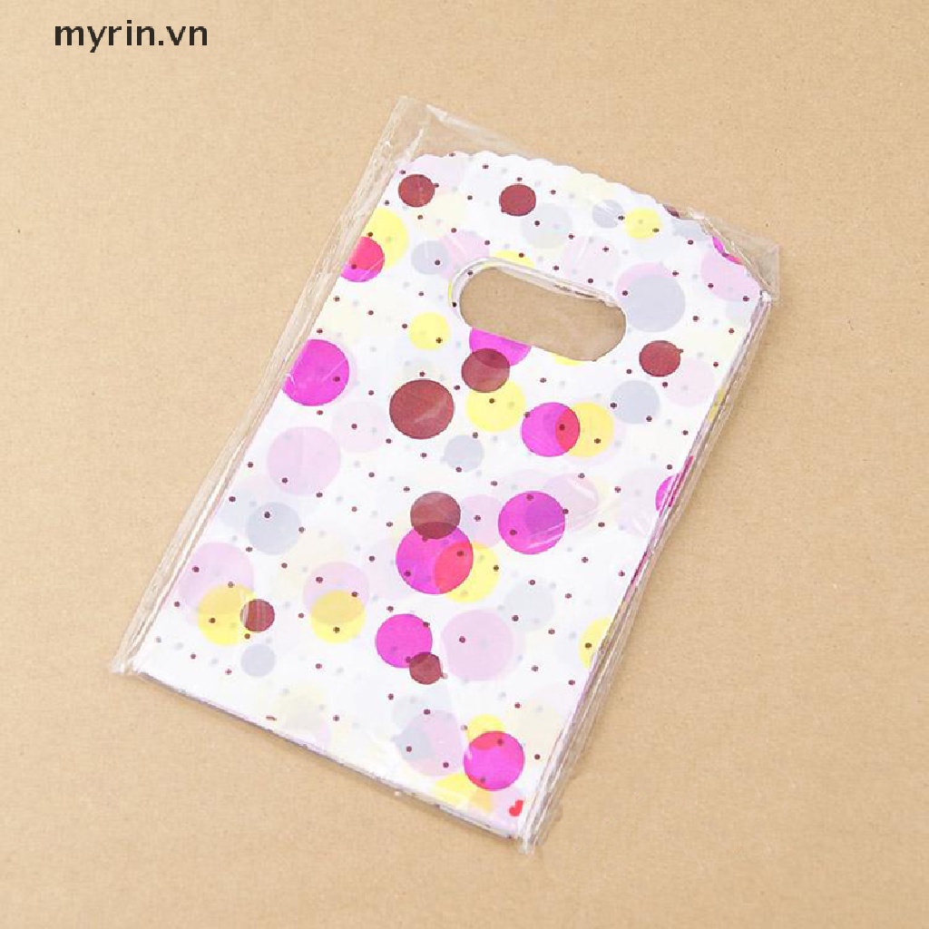 Set 100 Túi Nhựa Kích Thước 14X9CM Dùng Để Đựng Quà Tặng Đa Năng Tiện Dụng