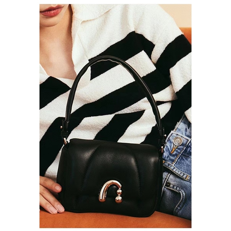 Túi Xách Đeo Vai / Đeo Dưới Cánh Tay Họa Tiết Hoa Cuộn Tròn Cao Cấp Dễ Phối Đồ