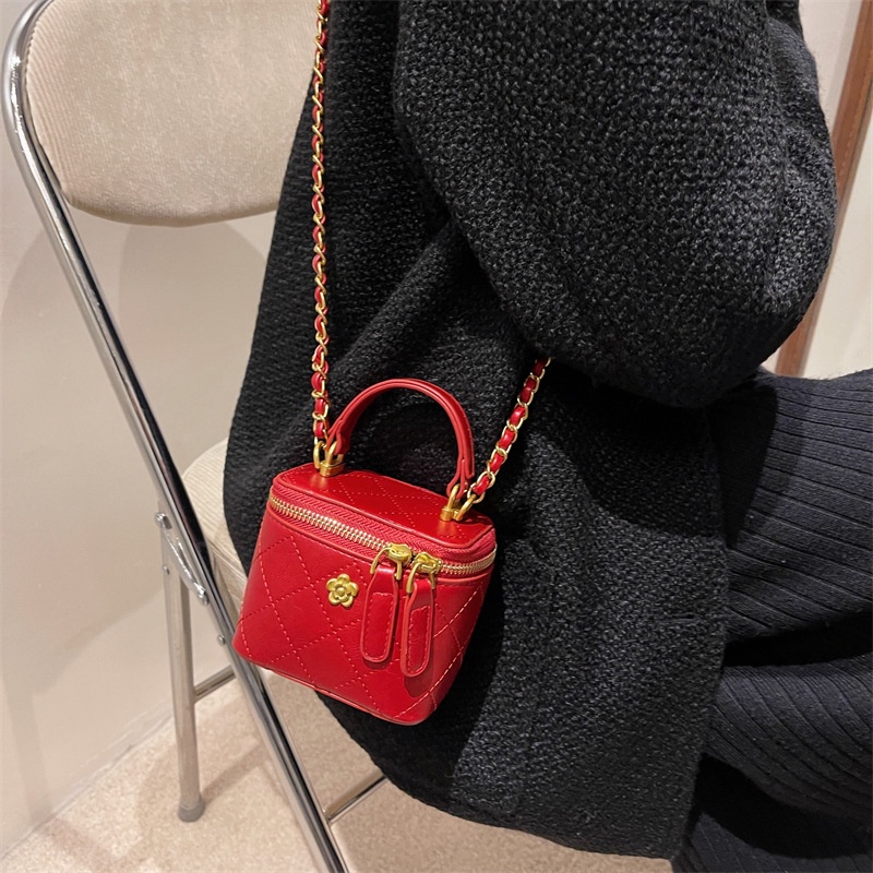 Túi mini girl dành cho nữ chuỗi nán lại Túi xách vai chéo cơ thể