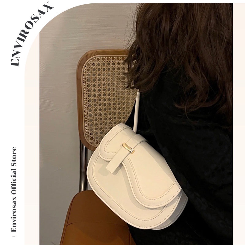 Túi Đeo Vai Envirosax Thiết Kế Đơn Giản Màu Trơn Phong Cách Xuân Thu nhà Mibon