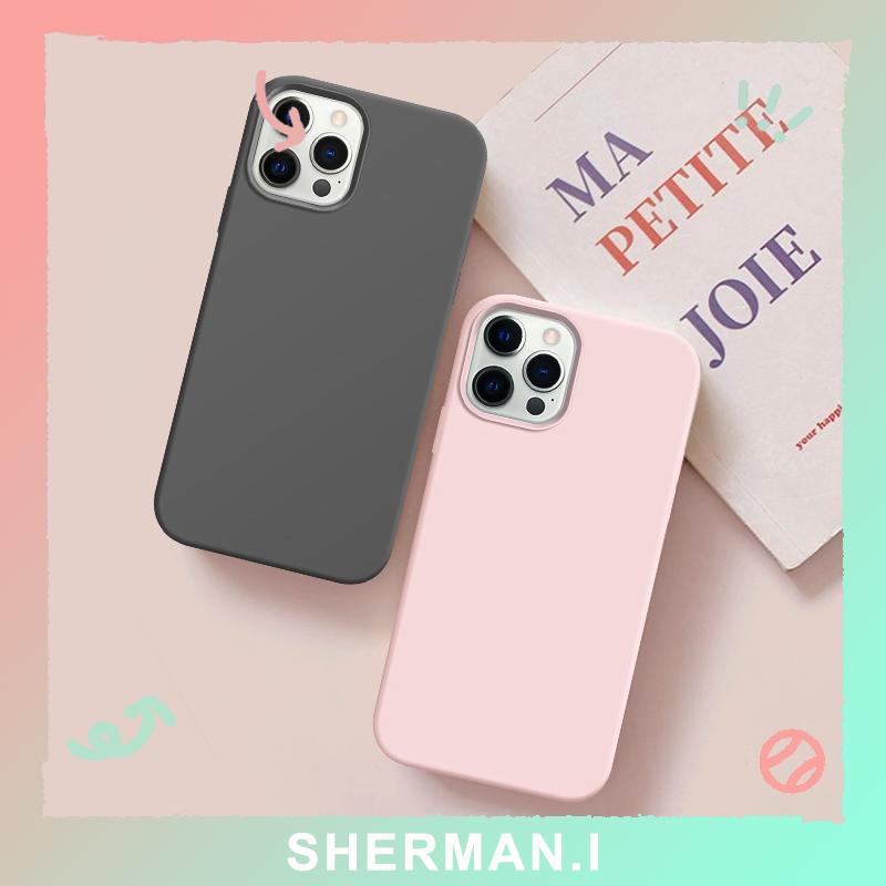 Ốp Điện Thoại Silicon Cát Chảy Màu Hồng Cho iPhone 11/13/11promax/12promax/13promax/14promax-SN