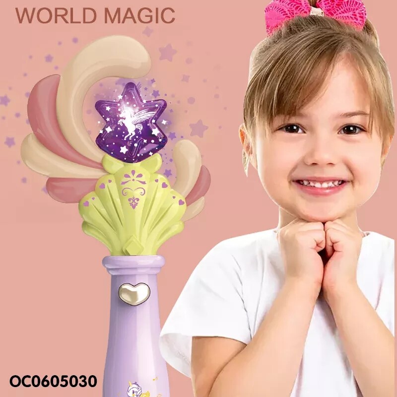 WO·WO Đũa Phép Đồ Chơi Có Đèn Và Nhạc Cho Bé
