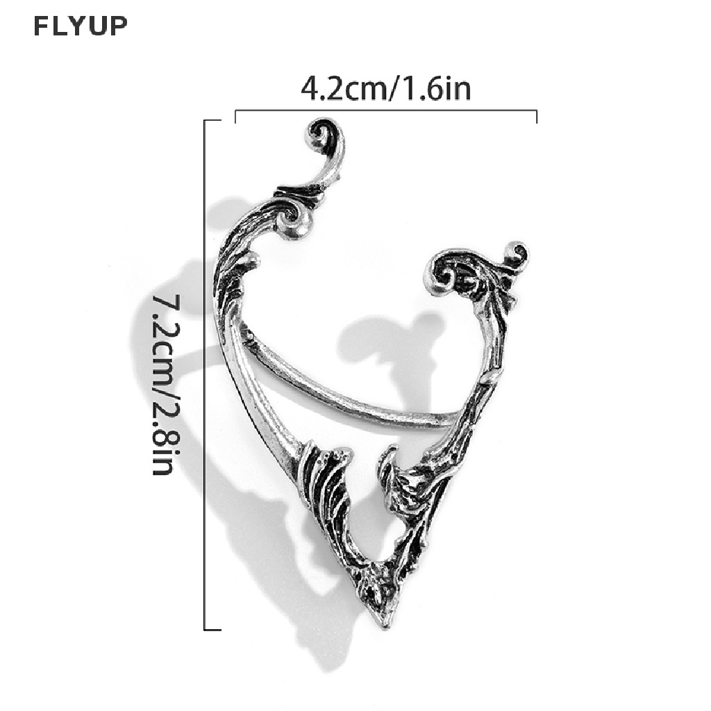 Khuyên Kẹp Vành Tai Không Xỏ Lỗ Phong Cách Punk Cá Tính Cho Nữ