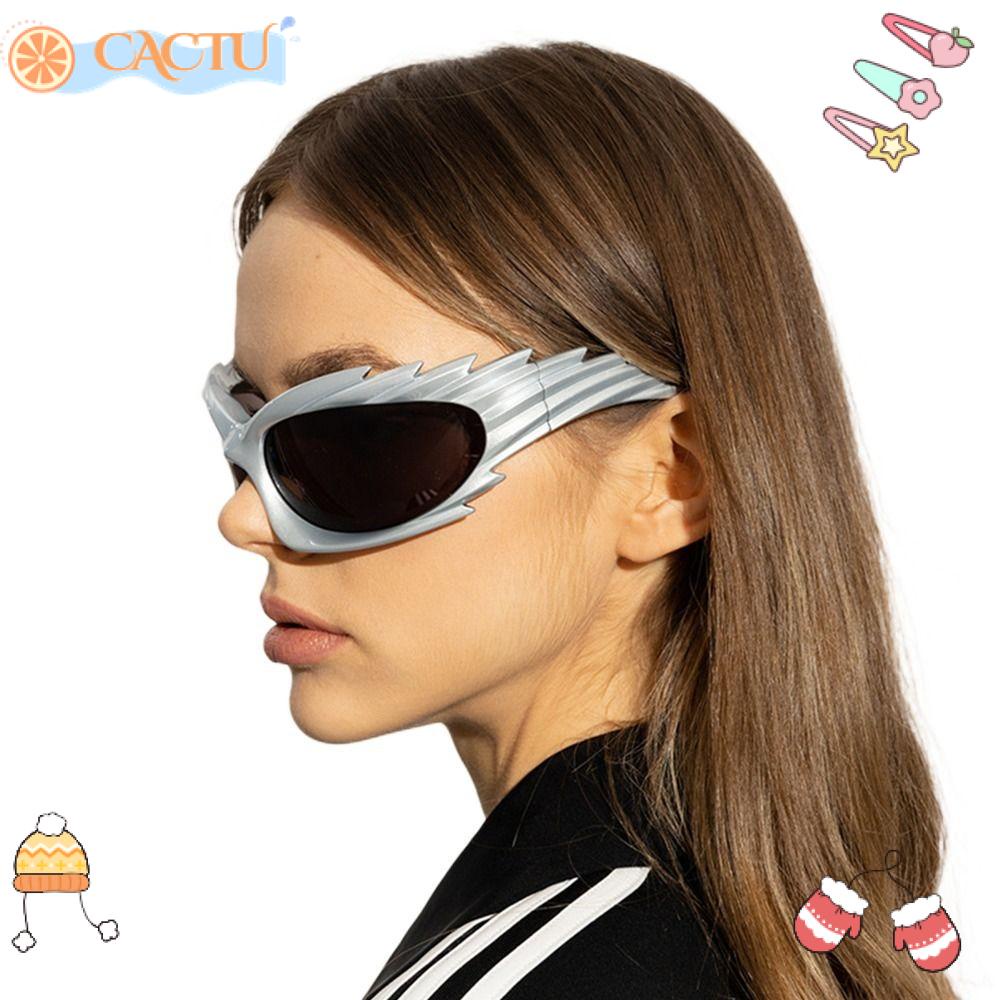 Kính Mát Hình Chữ Nhật Chống Tia UV400 Y2K Phong Cách Punk Hip Hop Cho Nam Và Nữ