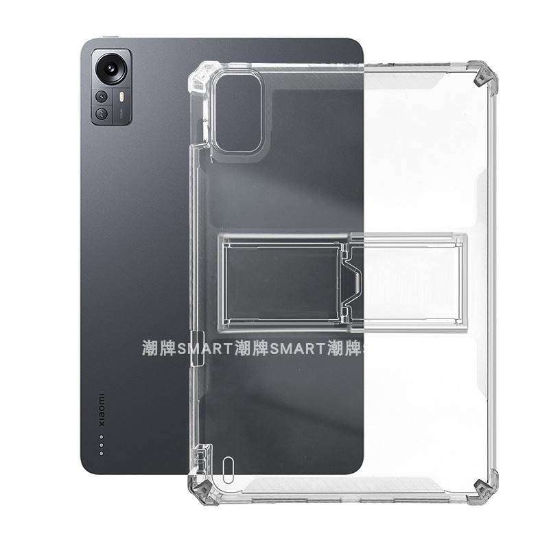 Ốp Máy Tính Bảng Silicon Trong Suốt Có Ngăn Đựng Bút Cho Xiaomi mi Pad 5 11.0 '' 2021 mi pad5 Pro 12.4 inch