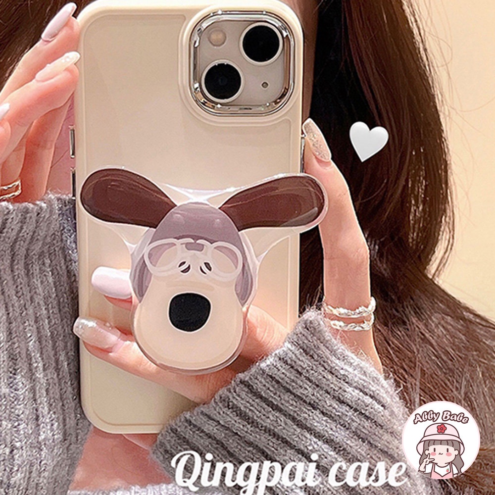 Ốp Điện Thoại TPU Mềm Mỏng Chống Sốc Gắn Kèm Giá Đỡ Phong Cách Hoạt Hình 3D Dành Cho IPhone 14 Pro Max 13 12 11 Pro Max