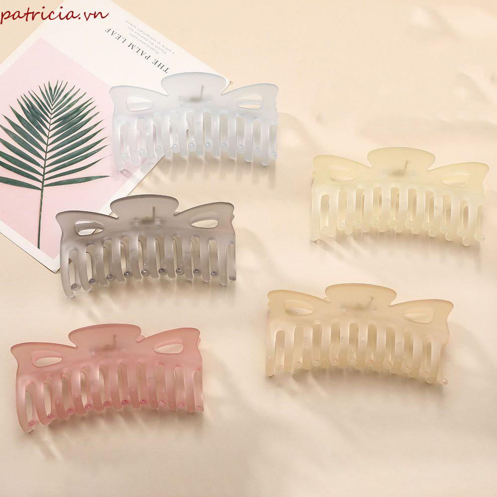 Kẹp Tóc Càng Cua Bằng Acrylic Đơn Giản Ngọt Ngào Hợp Thời Trang Cho Nữ