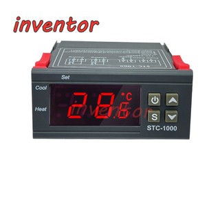 Rơ le điện tử stc-1000 stc 1000 led 12v 24v 220v