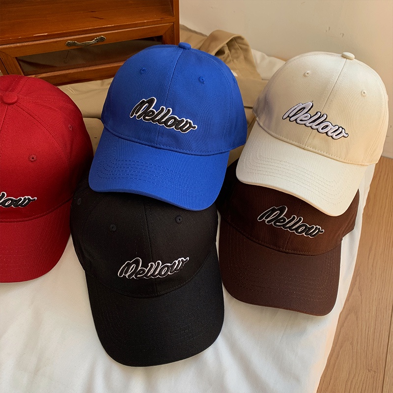 Mũ Lưỡi Trai Thêu Chữ Phong Cách Hàn Quốc Cá Tính Cho Nữ