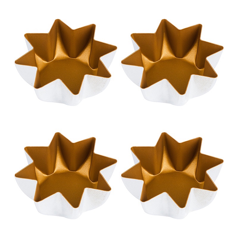 Khuôn Làm Bánh Mì Hình Bát Giác Bằng Hợp Kim Nhôm Chống Dính