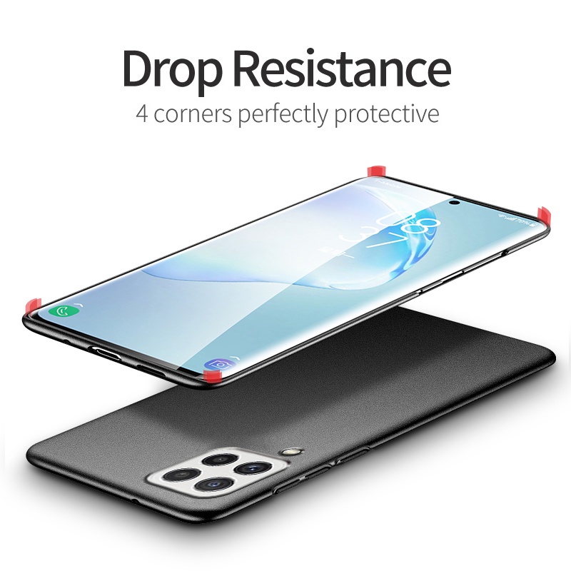 Ốp Điện Thoại PC Cứng Siêu Mỏng Mặt Nhám Cho Samsung Galaxy A12 A22 4G M12 M22 M32 M52 5G A22S m23 m53