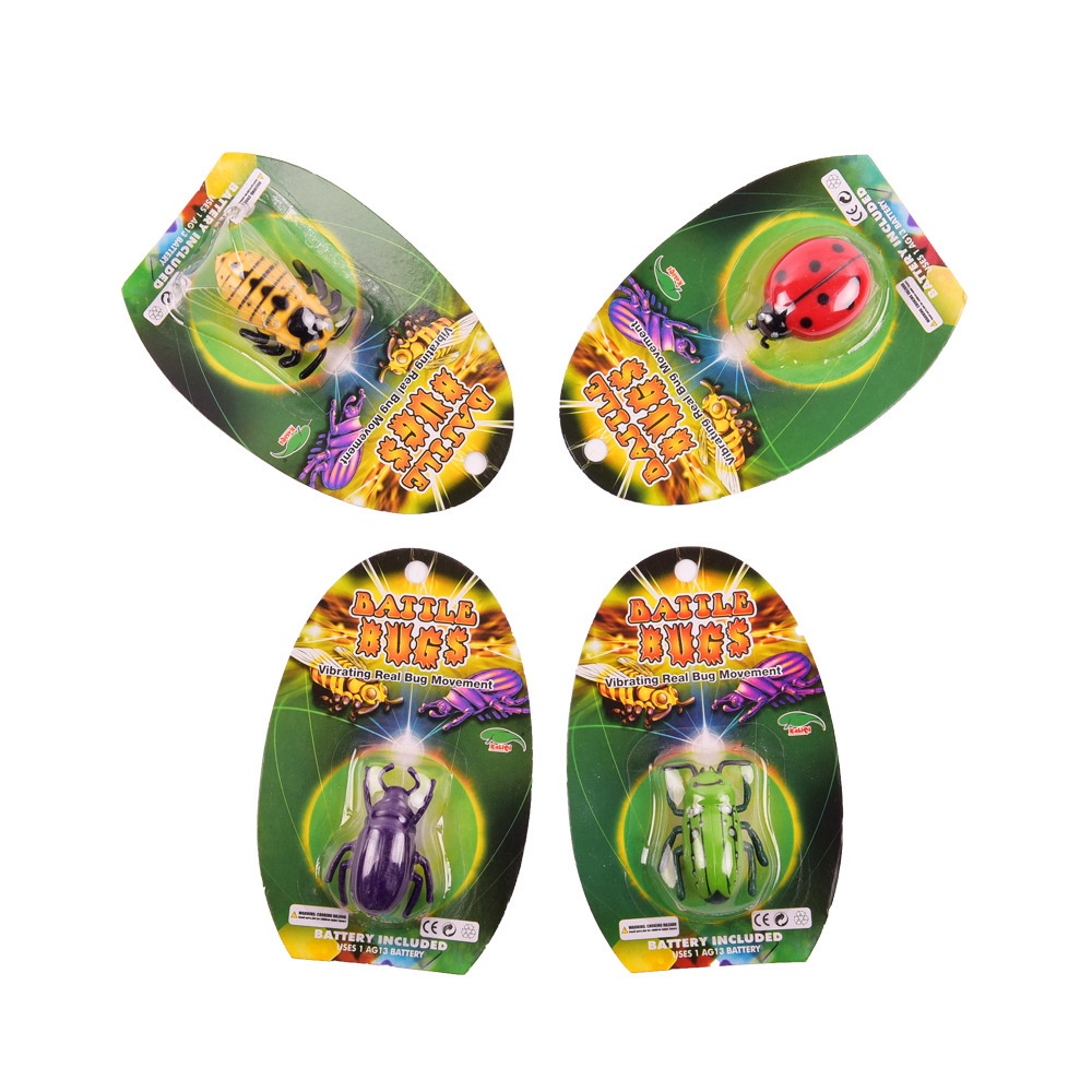 Đồ Chơi Tương Tác Hình Bọ Rùa / Côn Trùng Điện Tử Mini Dễ Thương Cho Mèo Cưng