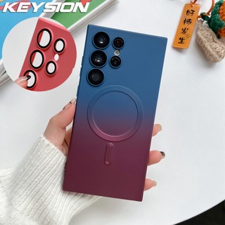 Ốp Điện Thoại KEYSION Từ Tính Không Dây Cho Samsung Galaxy S23 Ultra S23 + S22 Plus